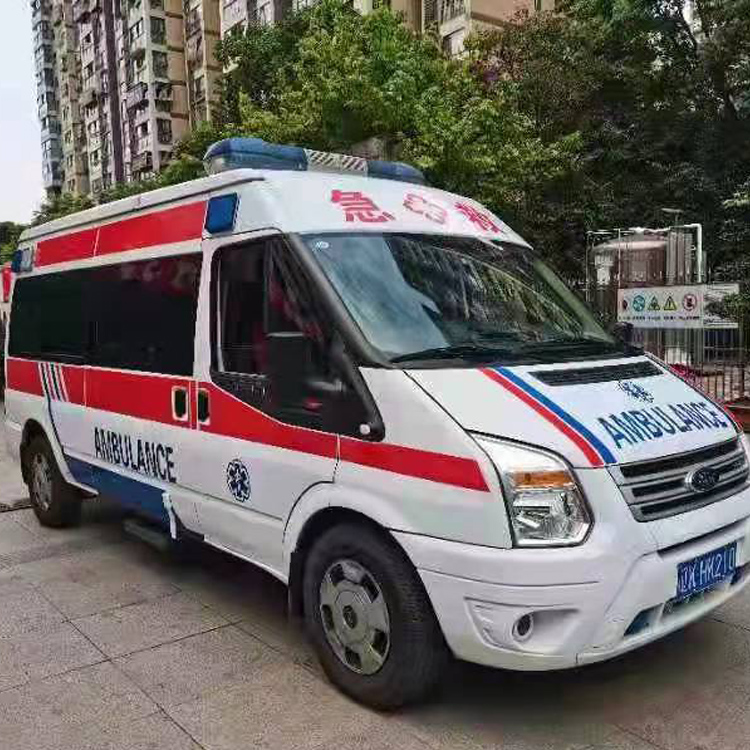 定陶长途救护车护送病人返乡